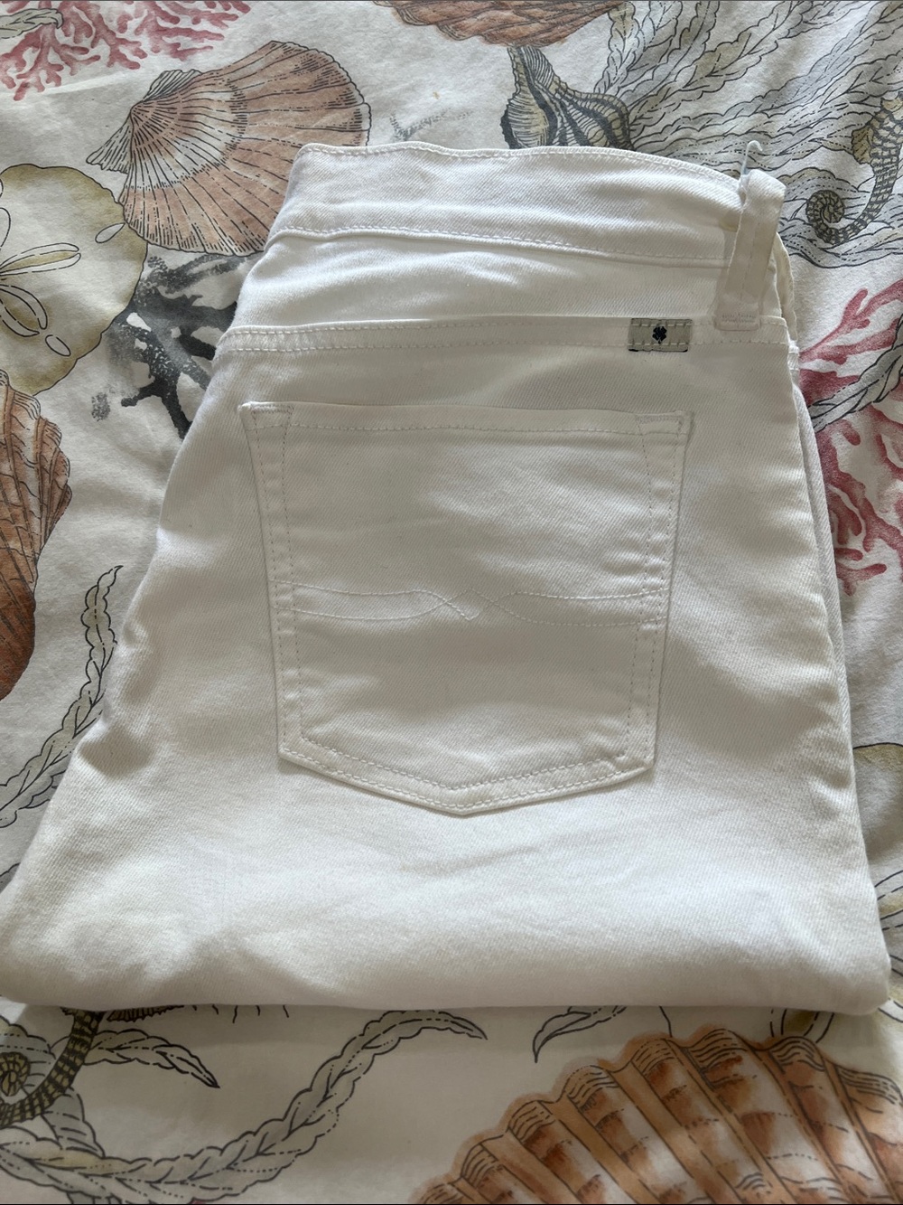 White Women’s Jeans - Classic High-Rise